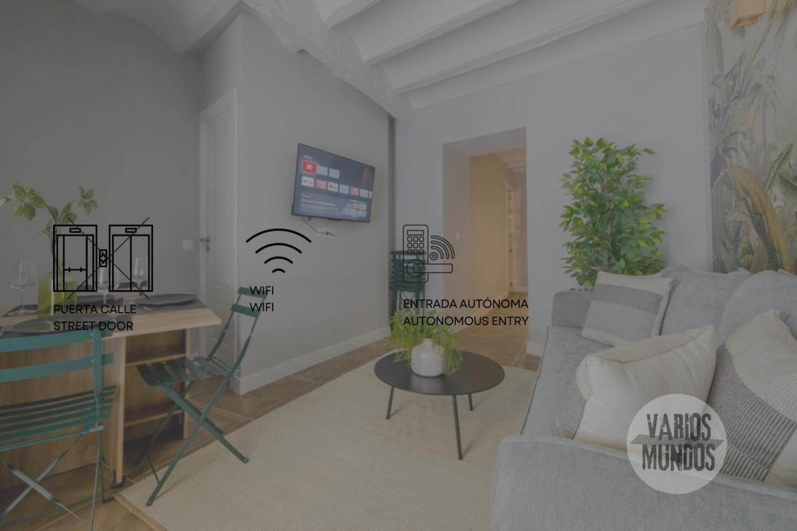 Confortable Apt Para 9Pax En El Centro De Madrid E3 Zewnętrze zdjęcie